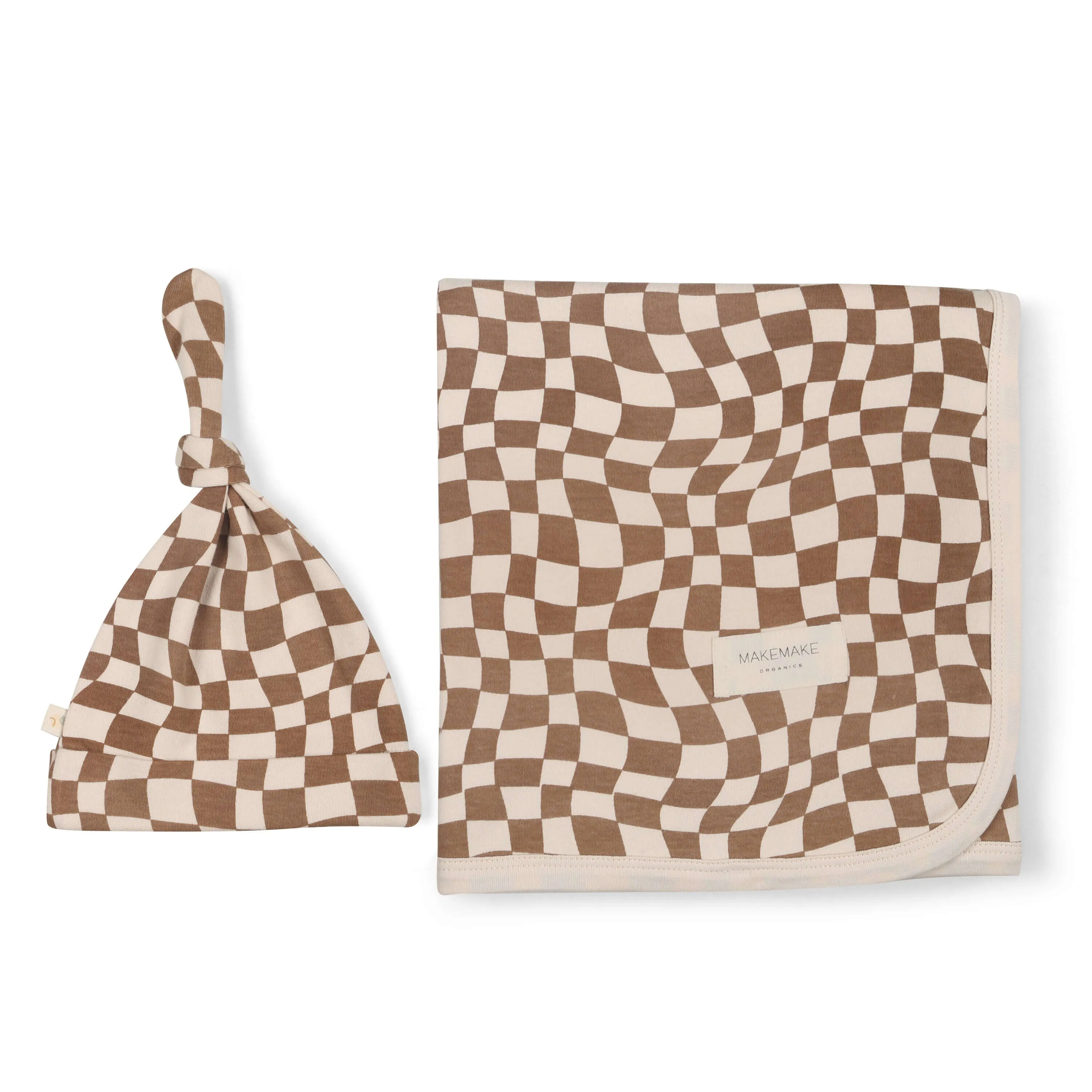 Groovy | Organic Swaddle Blanket & Ha