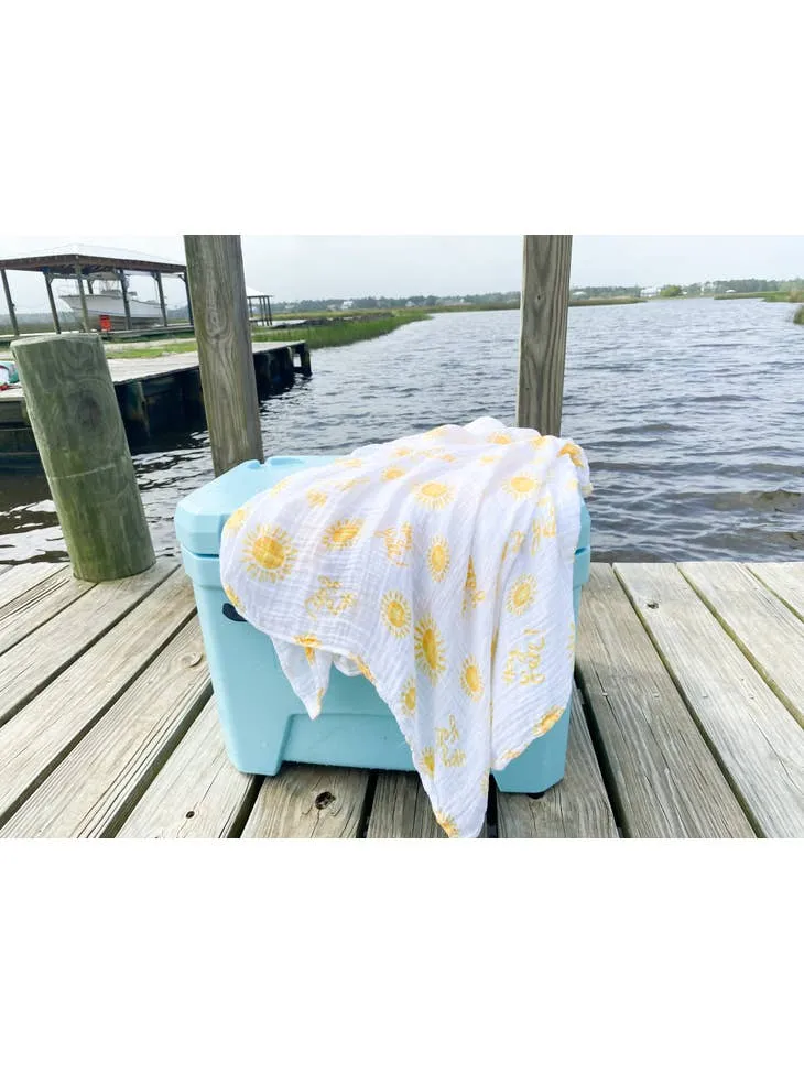 Hey Ya'll Swaddle Blanket