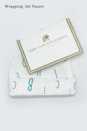 Hudson Teal Abc Baby Cap