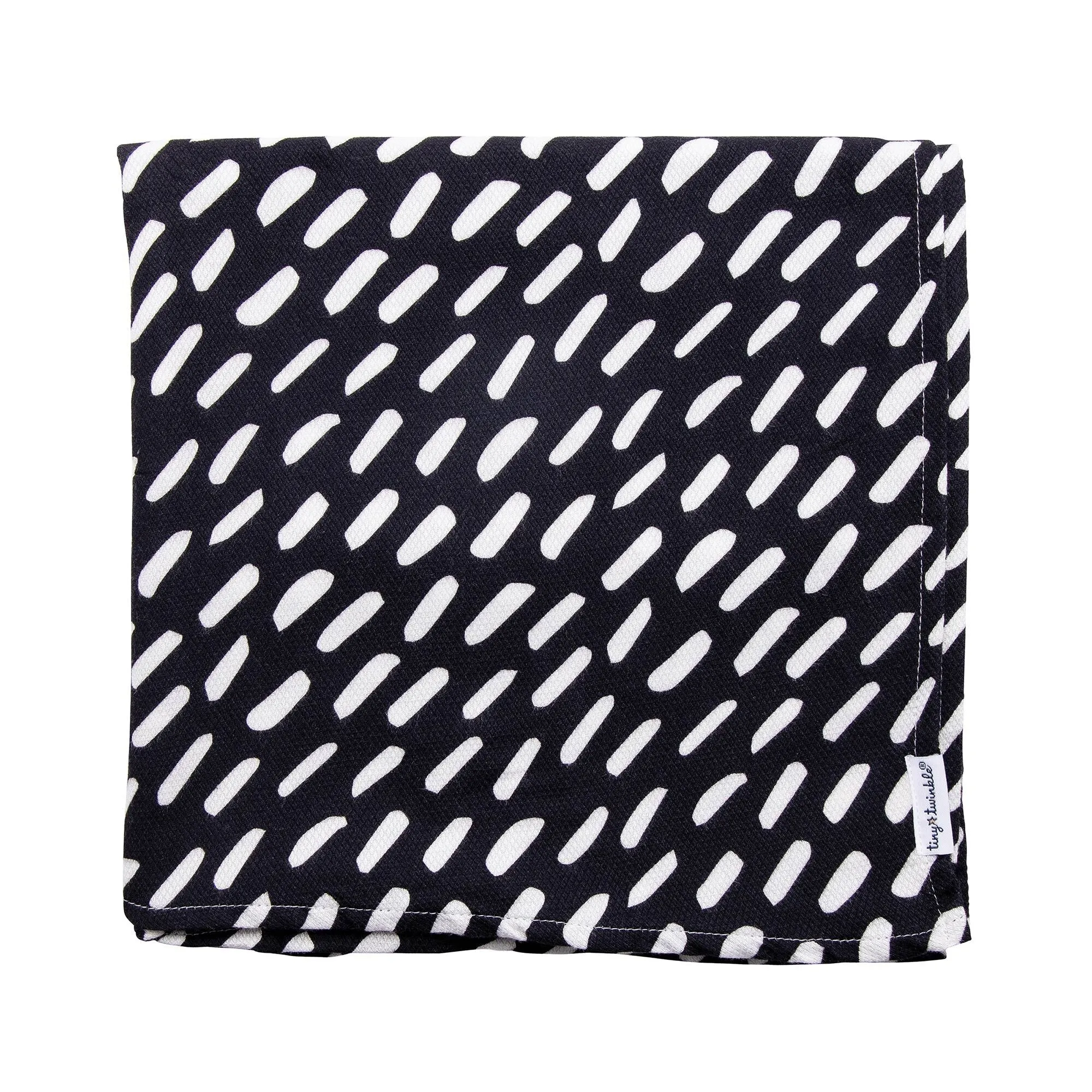 Kaffle Swaddle Blanket - White Dash