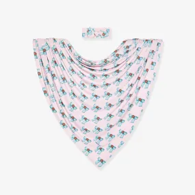 Katalina Swaddle Headband Set