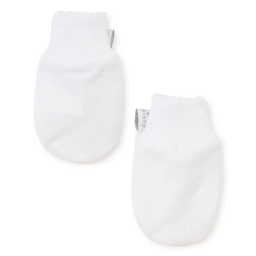Kissy Kissy Basic Mittens White White