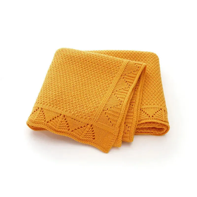 Knitted Waterproof Baby Blanket