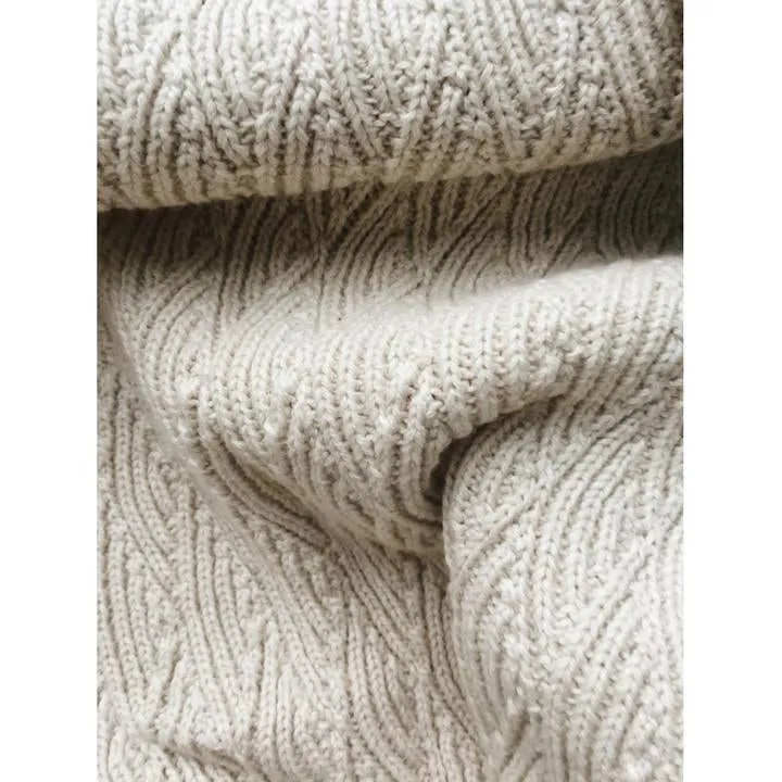 Konges Sløjd Blanket Pointelle - Off White