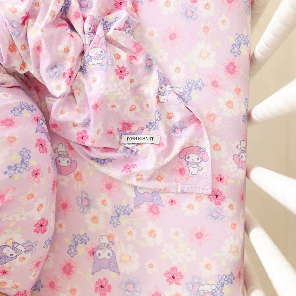 Kuromi® & My Melody® Garden Swaddle Headband Set