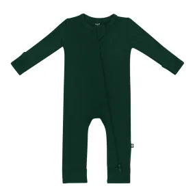 Kyte Baby Zippered Romper - Evergreen