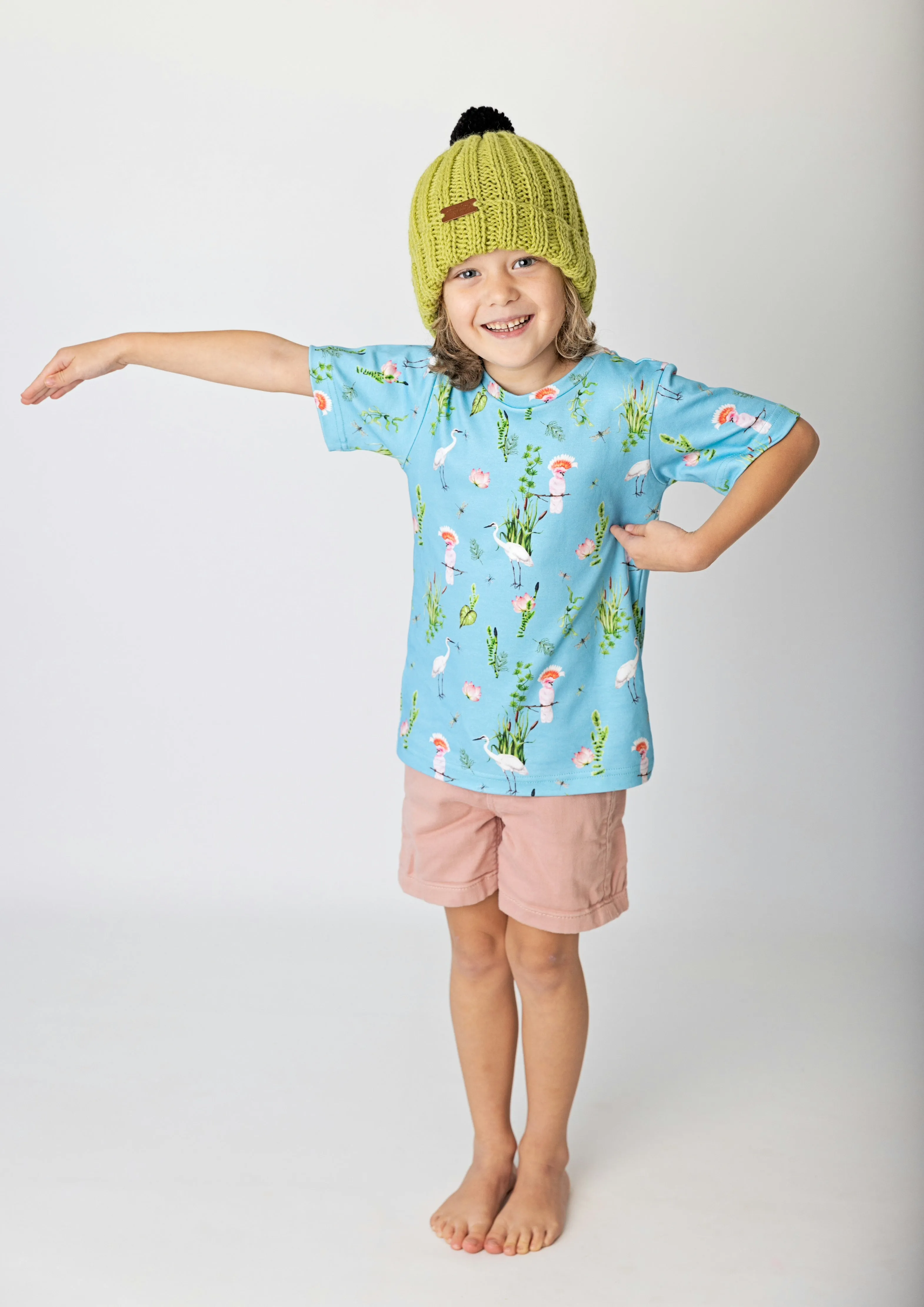 Lime Green  | Merino Wool Beanie | Size 000 - 4
