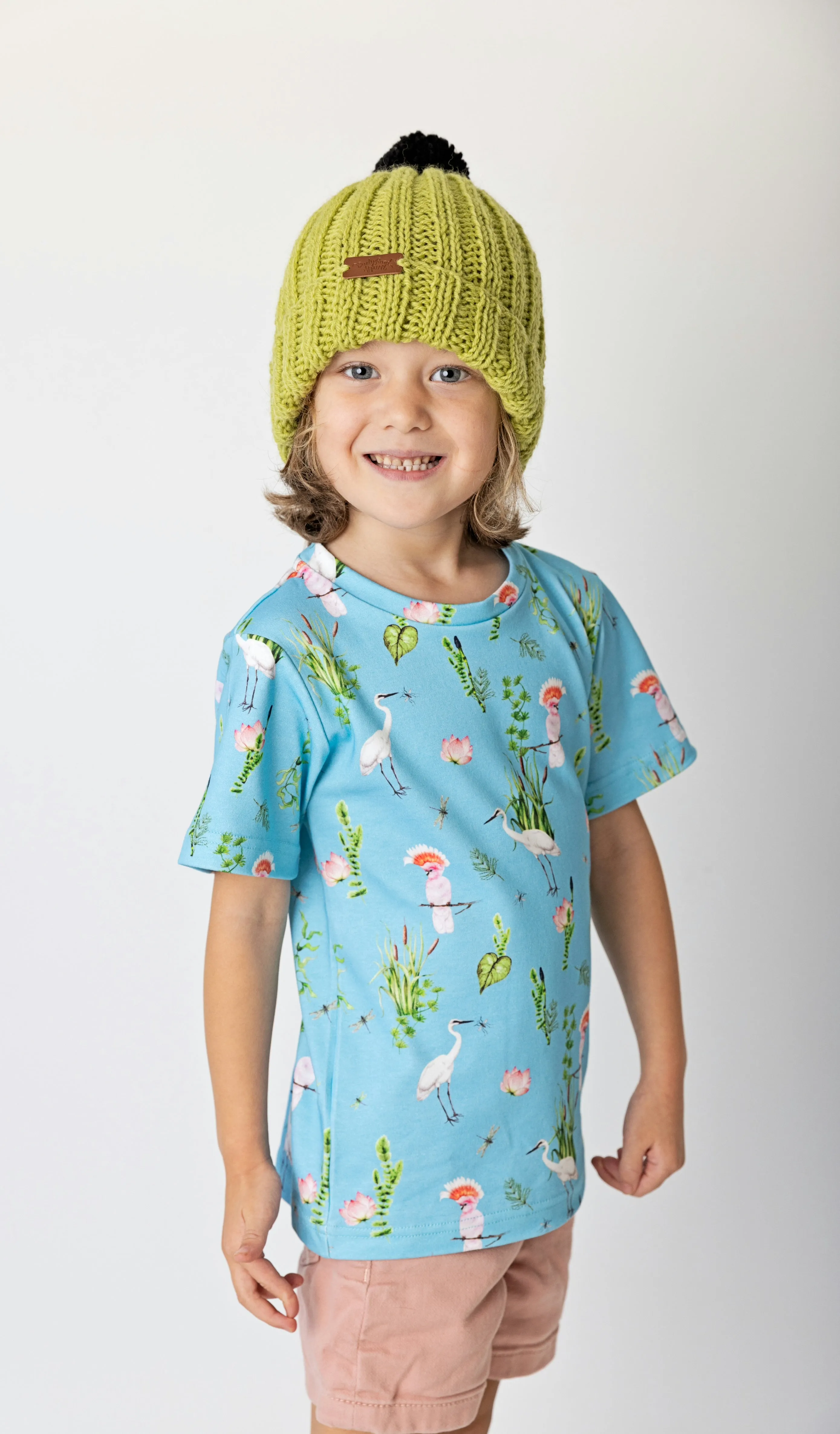 Lime Green  | Merino Wool Beanie | Size 000 - 4