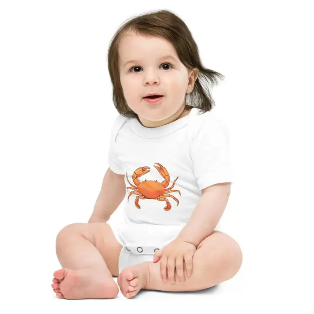 Little Hometown Crab Baby Onesie-6