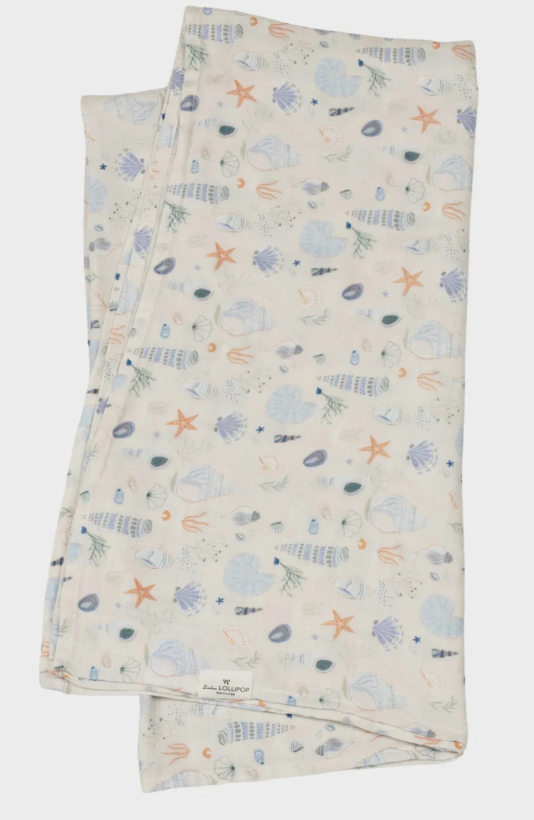 Loulou Lollipop Swaddle - Seashells