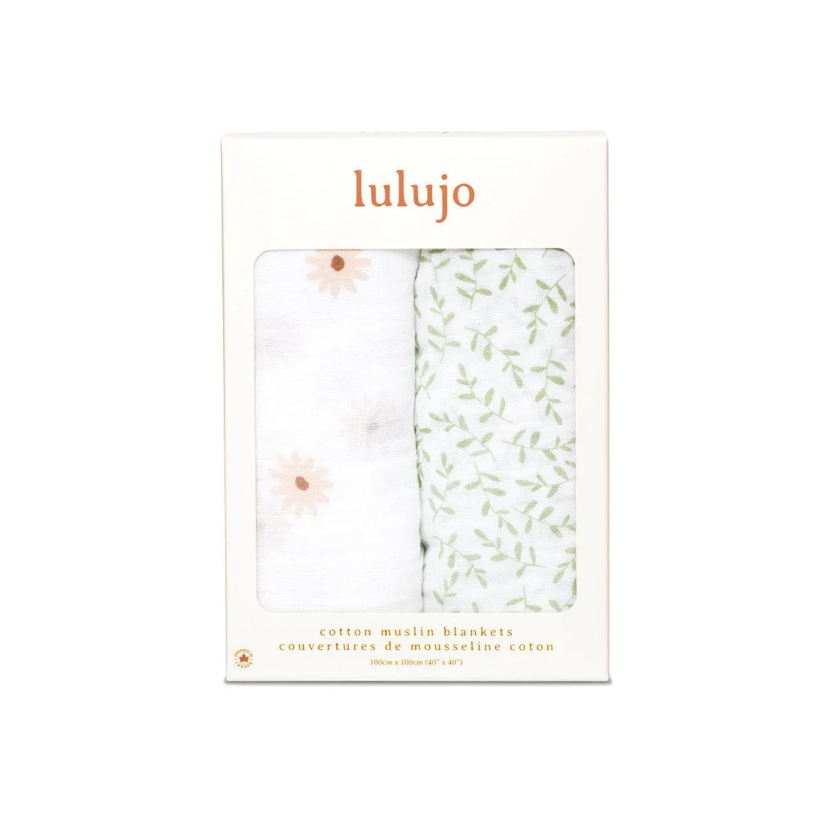 Lulujo Cotton Muslin Blanket (Set of 2)