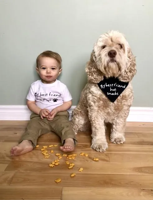 My Best Friend Has Paws Micro tee