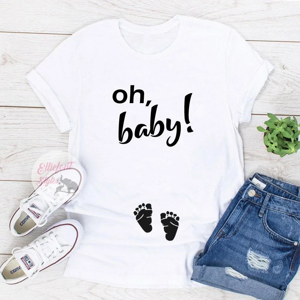 Oh, baby! Pregnancy Announcement Shirts