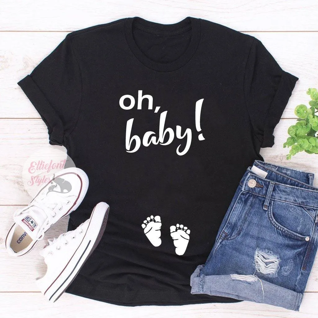 Oh, baby! Pregnancy Announcement Shirts