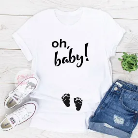 Oh, baby! Pregnancy Announcement Shirts