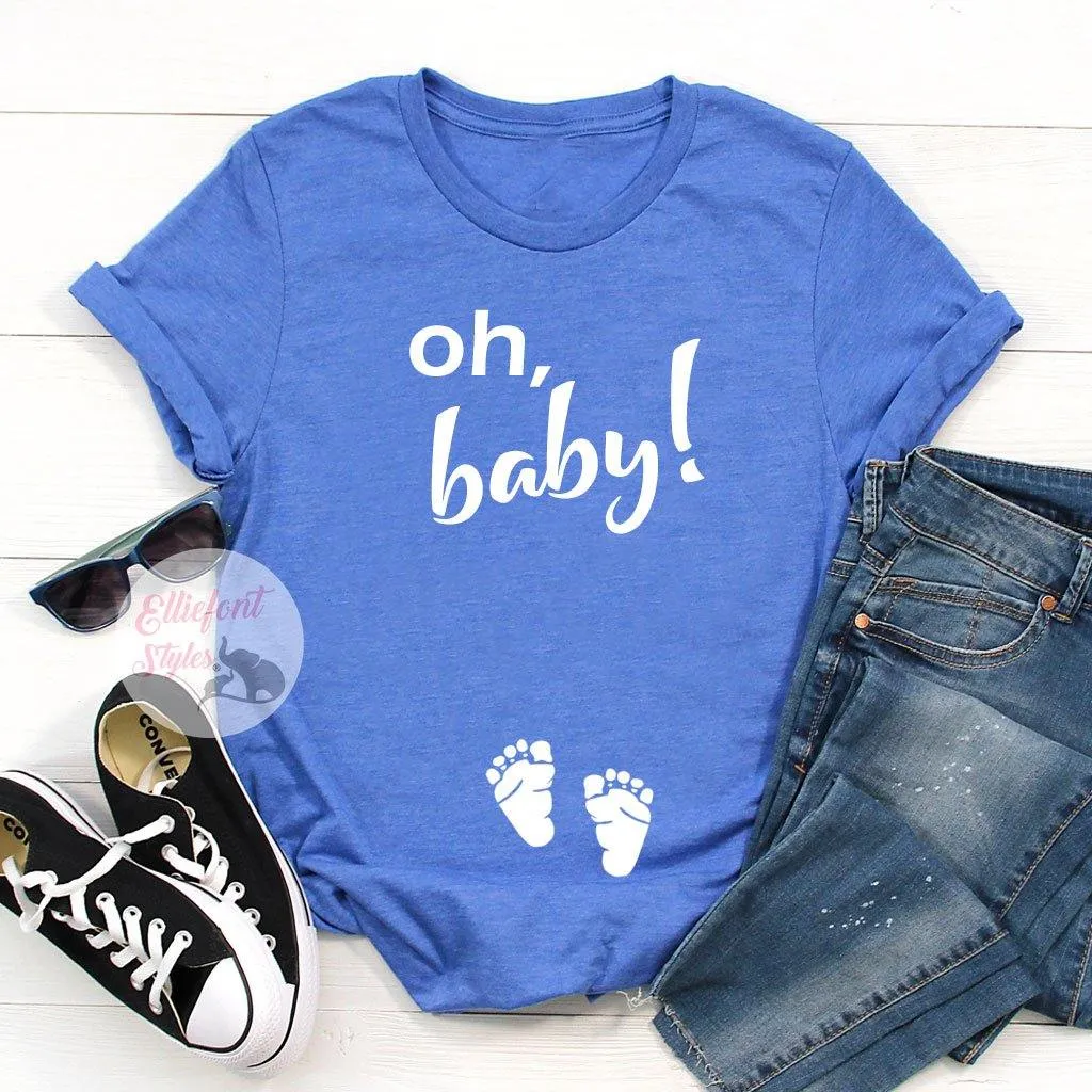 Oh, baby! Pregnancy Announcement Shirts