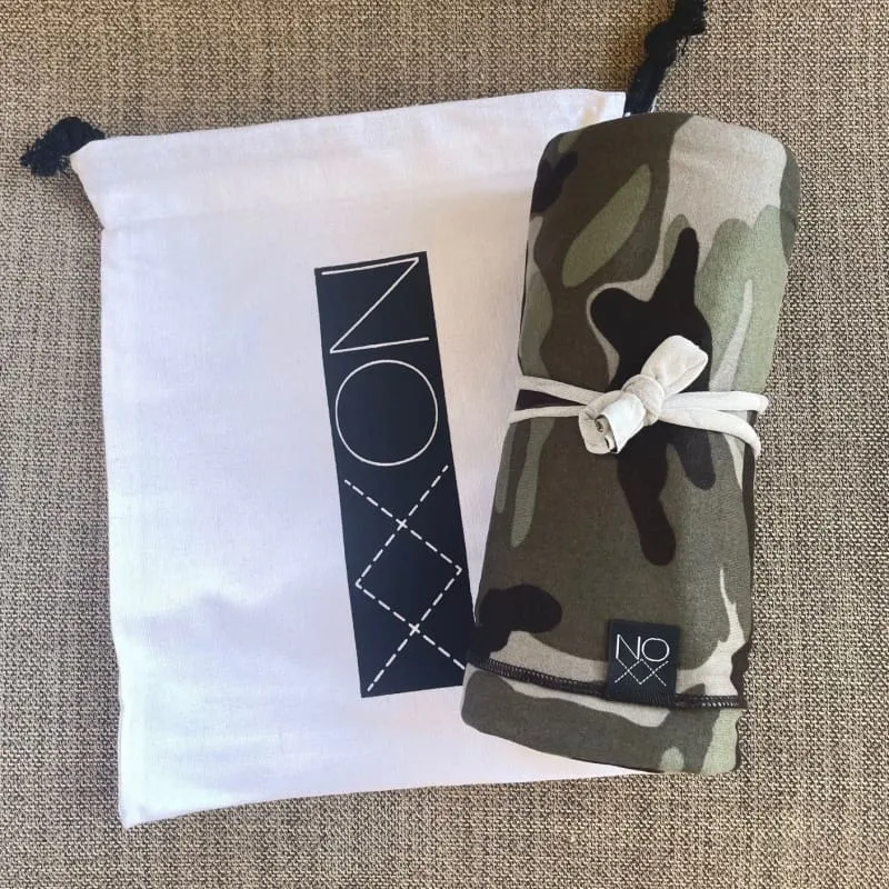 Olive Camouflage | Swaddle/Baby Blanket