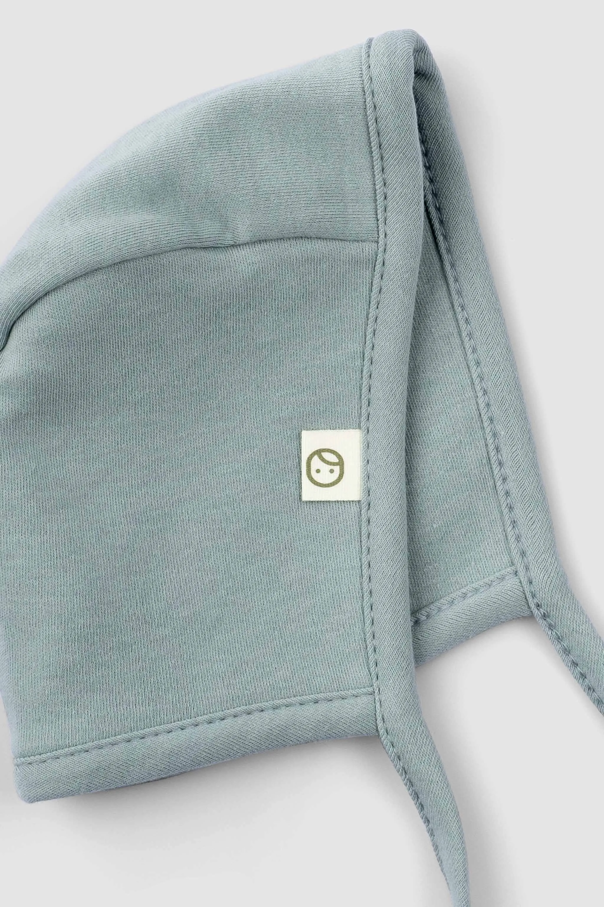Organic Cotton Baby Bonnet - Infant Beanie with Animal Pattern - 2 Pack