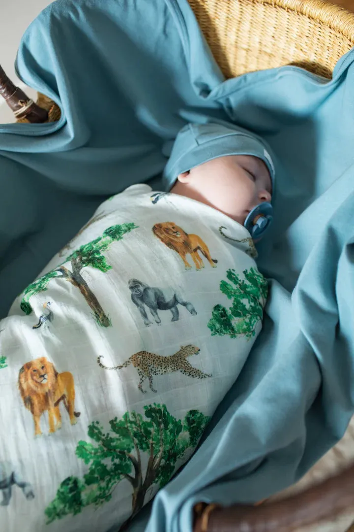 Organic Cotton Muslin Swaddle Africa