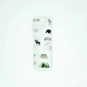 Organic Cotton Muslin Swaddle Alaska