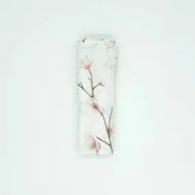 Organic Cotton Muslin Swaddle Cherry Blossom