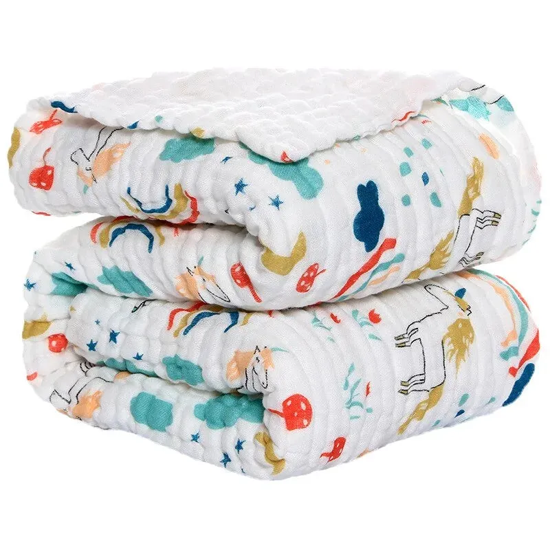 Organic Muslin Baby Swaddle