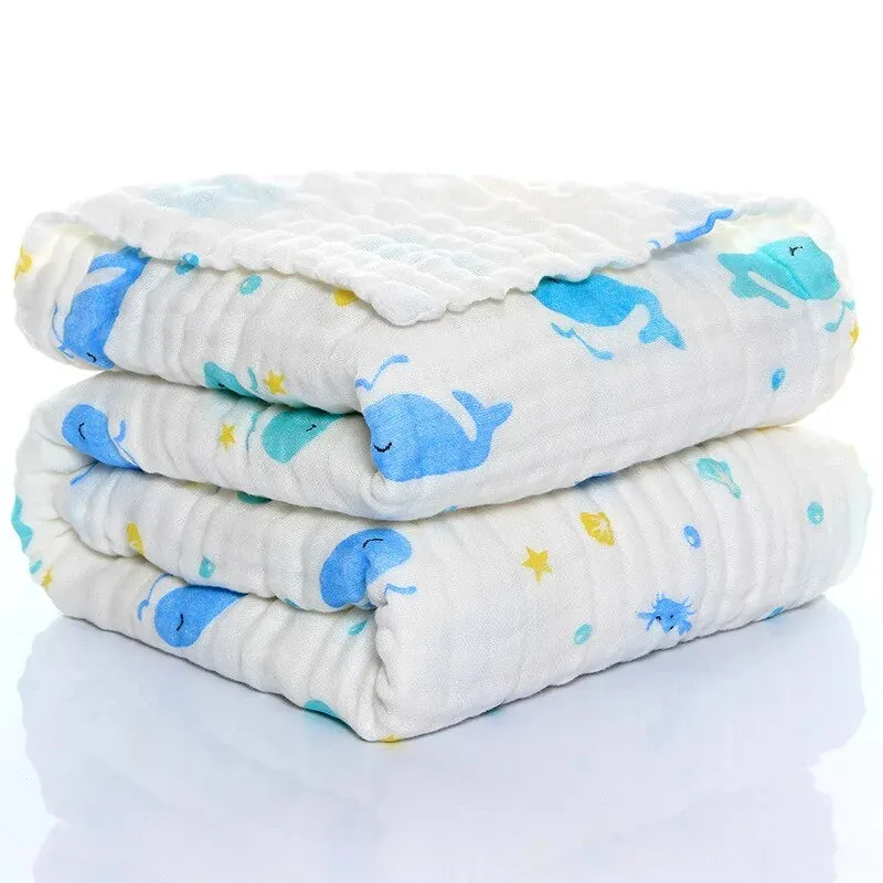 Organic Muslin Baby Swaddle