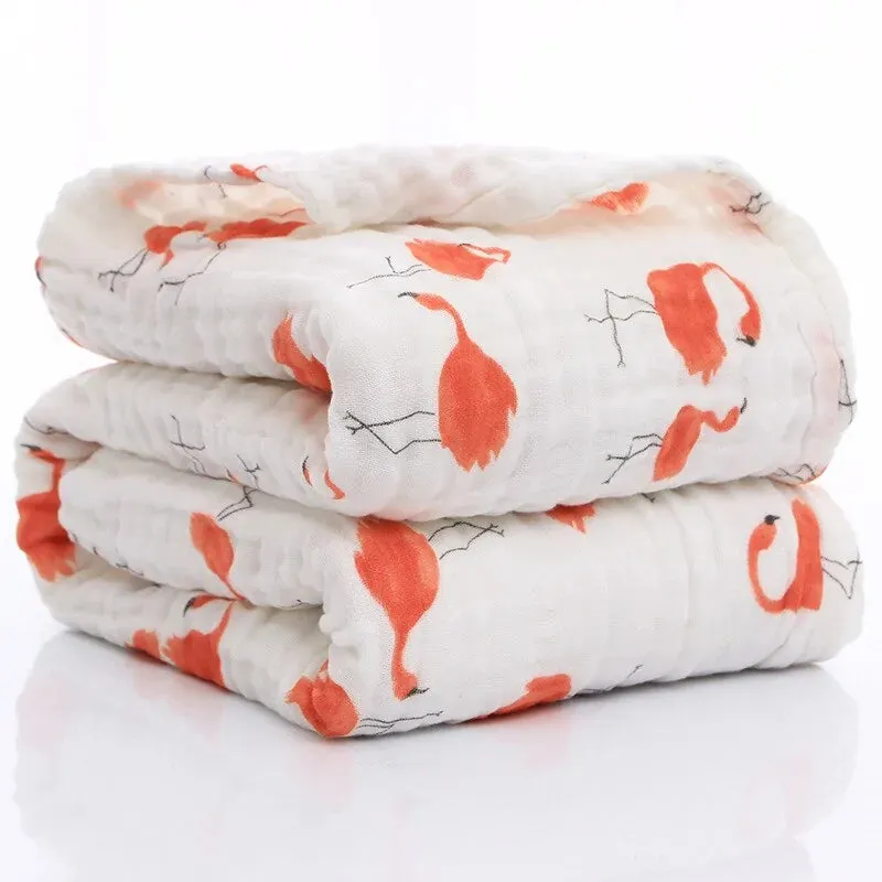 Organic Muslin Baby Swaddle