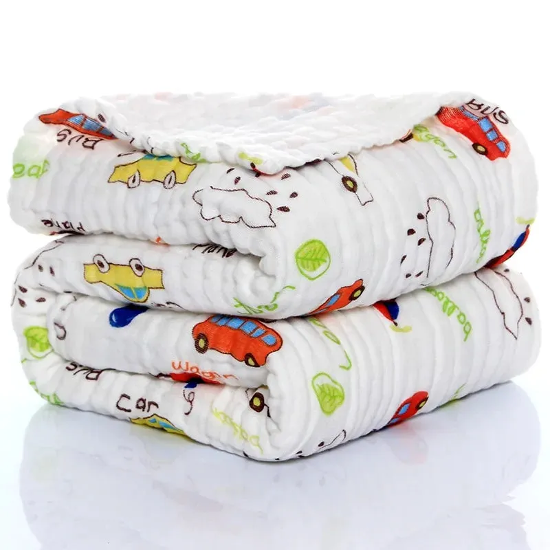Organic Muslin Baby Swaddle