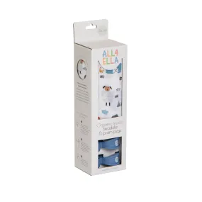 Organic Muslin Swaddle & 2 Pram Peg Gift Set - Barnyard