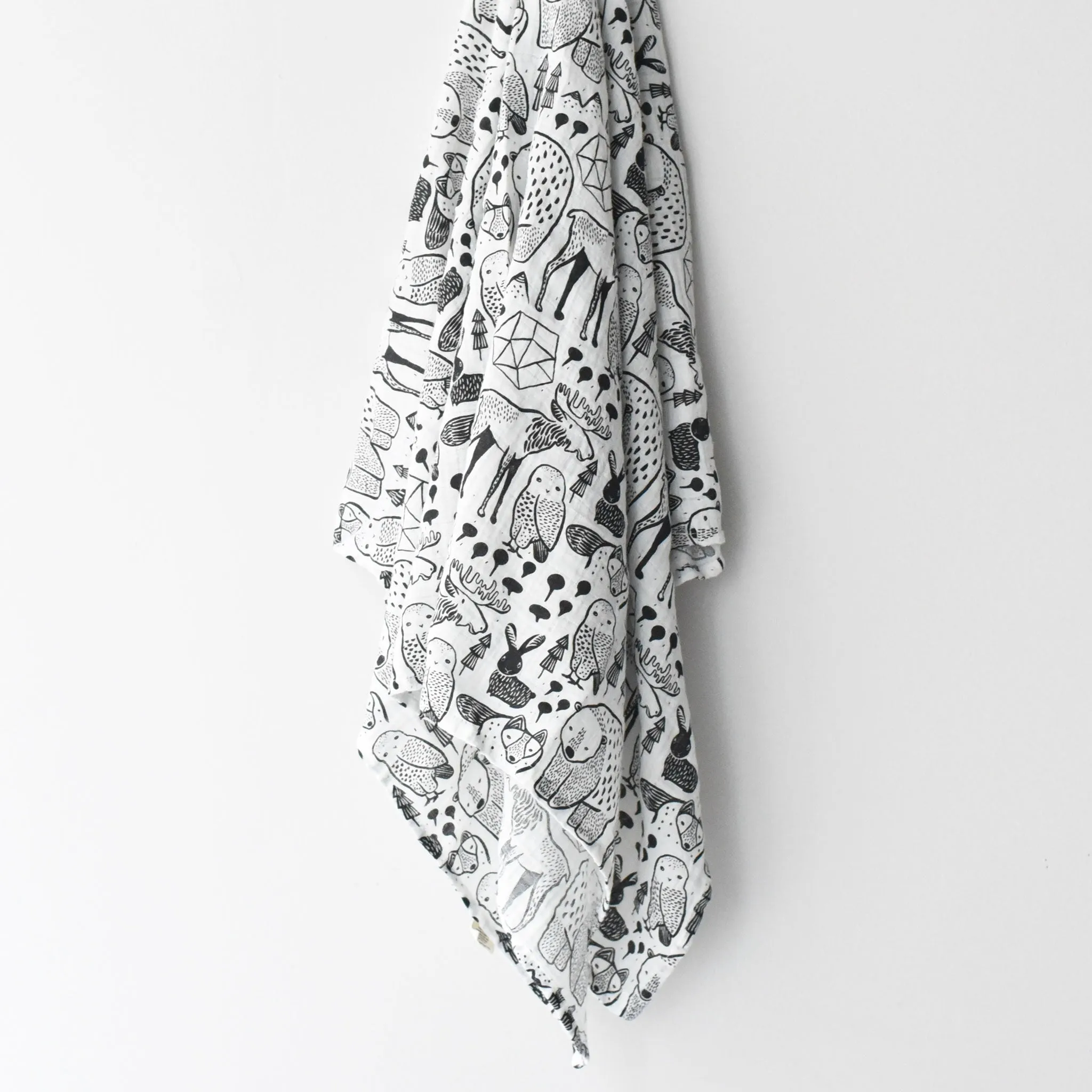 Organic Muslin Swaddle - Nordic