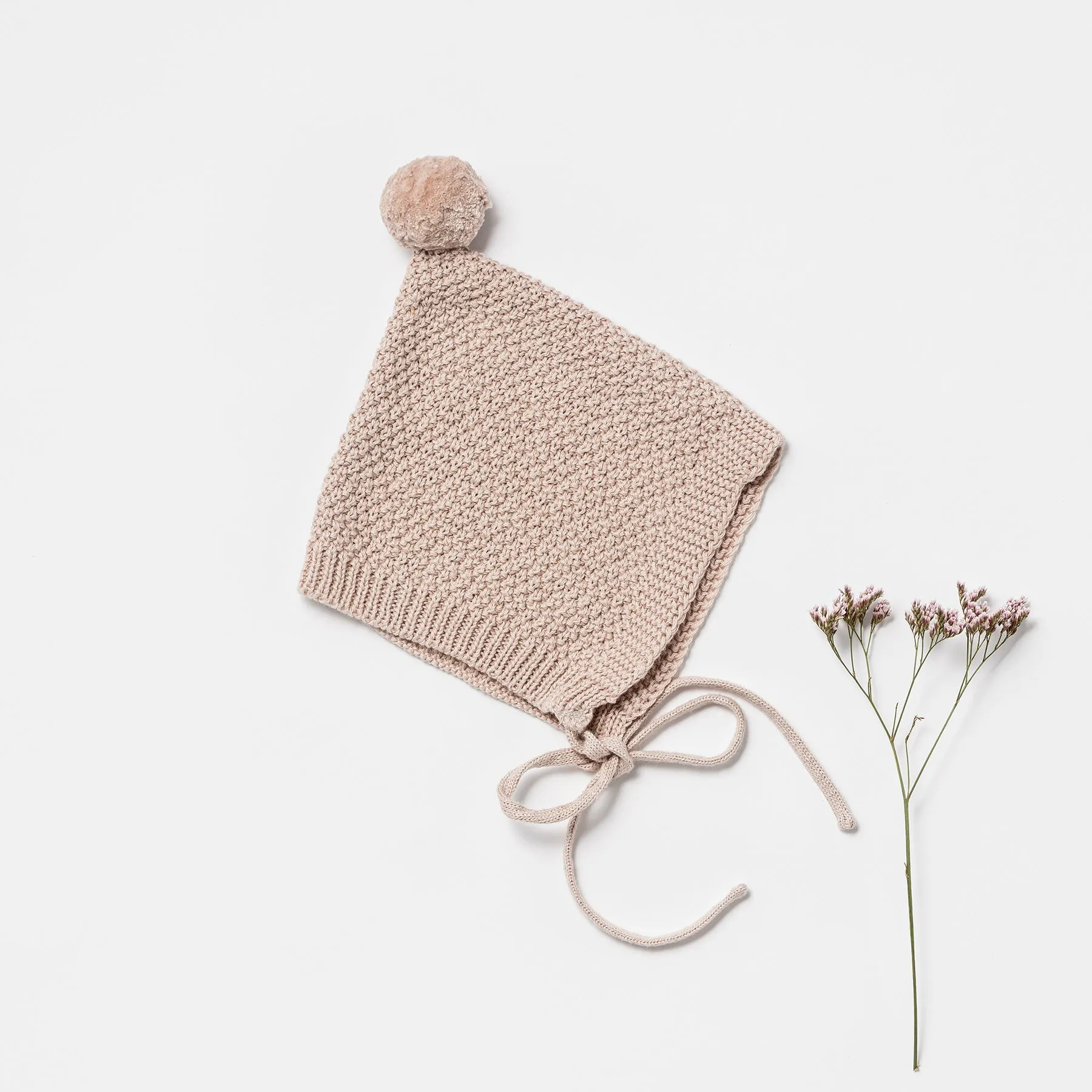 Over the Dandelions - Knitted Bonnet One Size More Colours Available