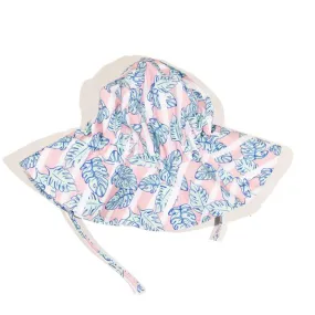 Palm Stripe Beach Hat