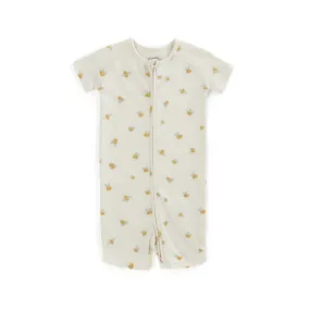 Pehr Short Sleeve Sleeper - Busy Bee