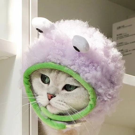 Pet Adjustable Hat with Ear Holes for Cats and Dogs - Monster