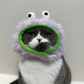 Pet Adjustable Hat with Ear Holes for Cats and Dogs - Monster