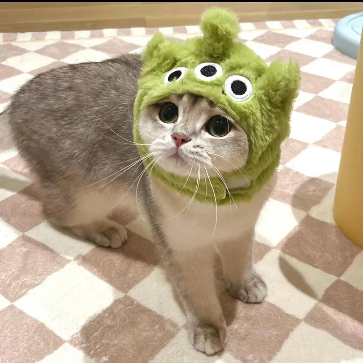 Pet Adjustable Hat with Ear Holes for Cats and Dogs - Monster