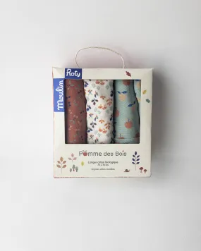 Pomme des Bois — Organic Cotton Swaddles