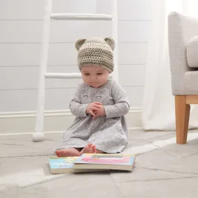 Red Heart Crochet Bear Hat