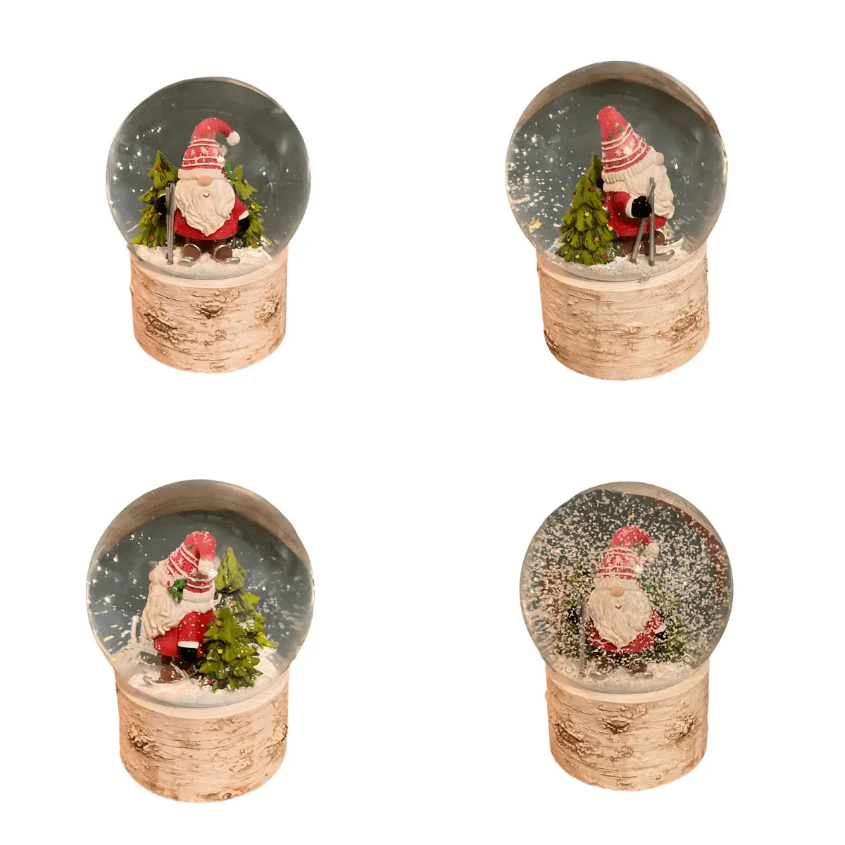 Santa and Vintage Reindeer