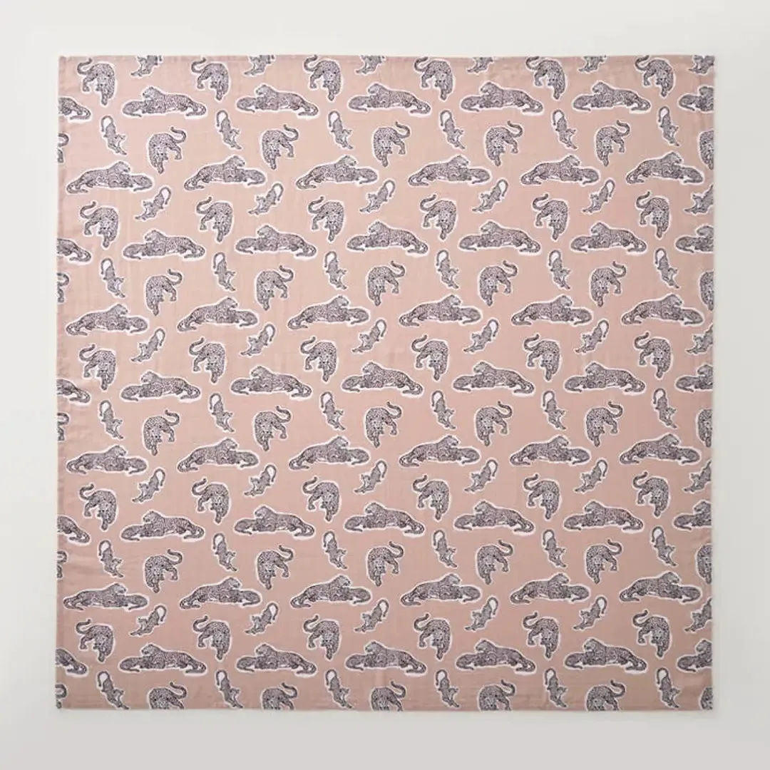 Silvercross Muslin Swaddles (Pretty Wild) 3pk