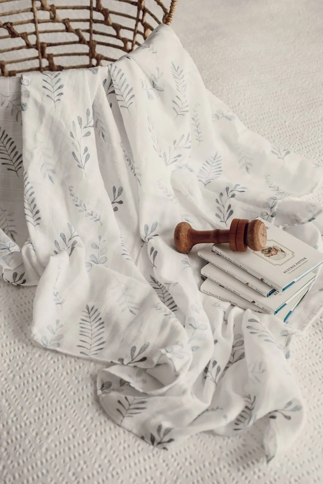 Snuggle Hunny Kids - Wild Fern Organic Muslin Wrap