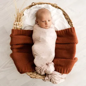 Stretchy Swaddle | Starlit Pink
