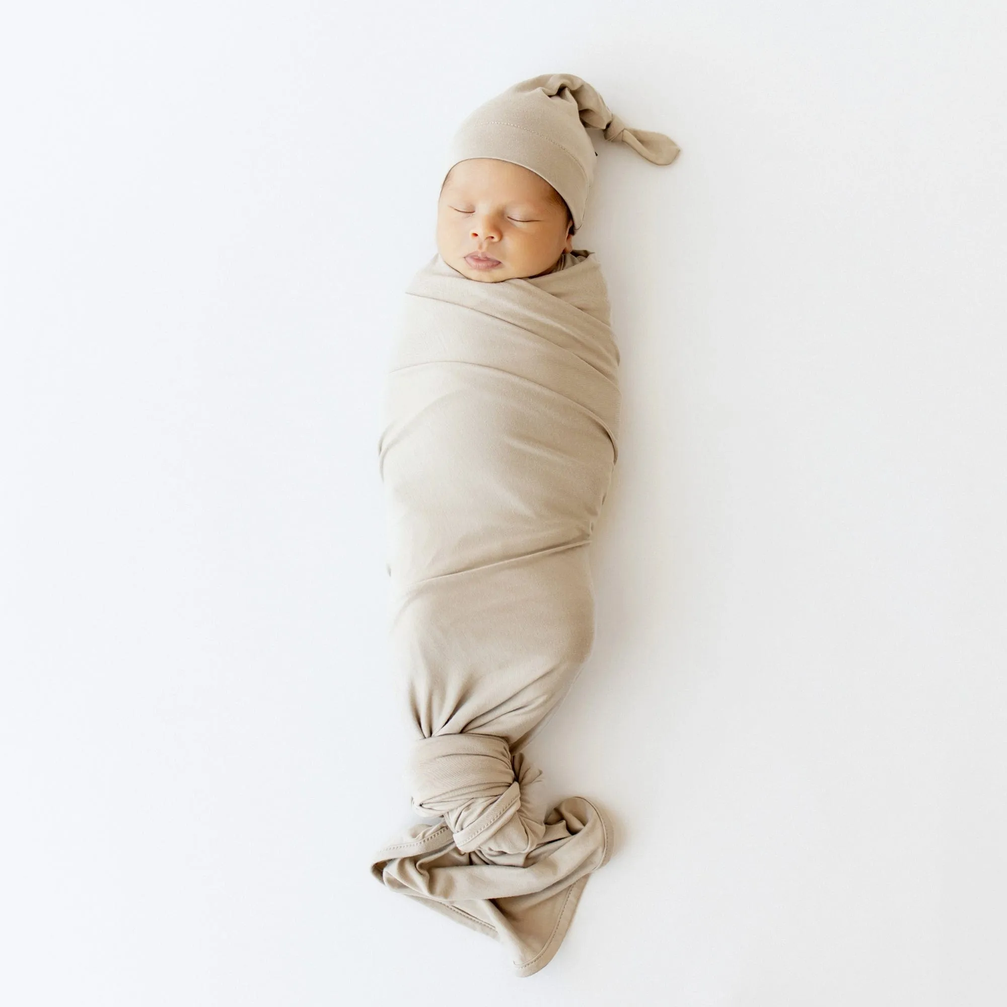 Swaddle Blanket in Almond