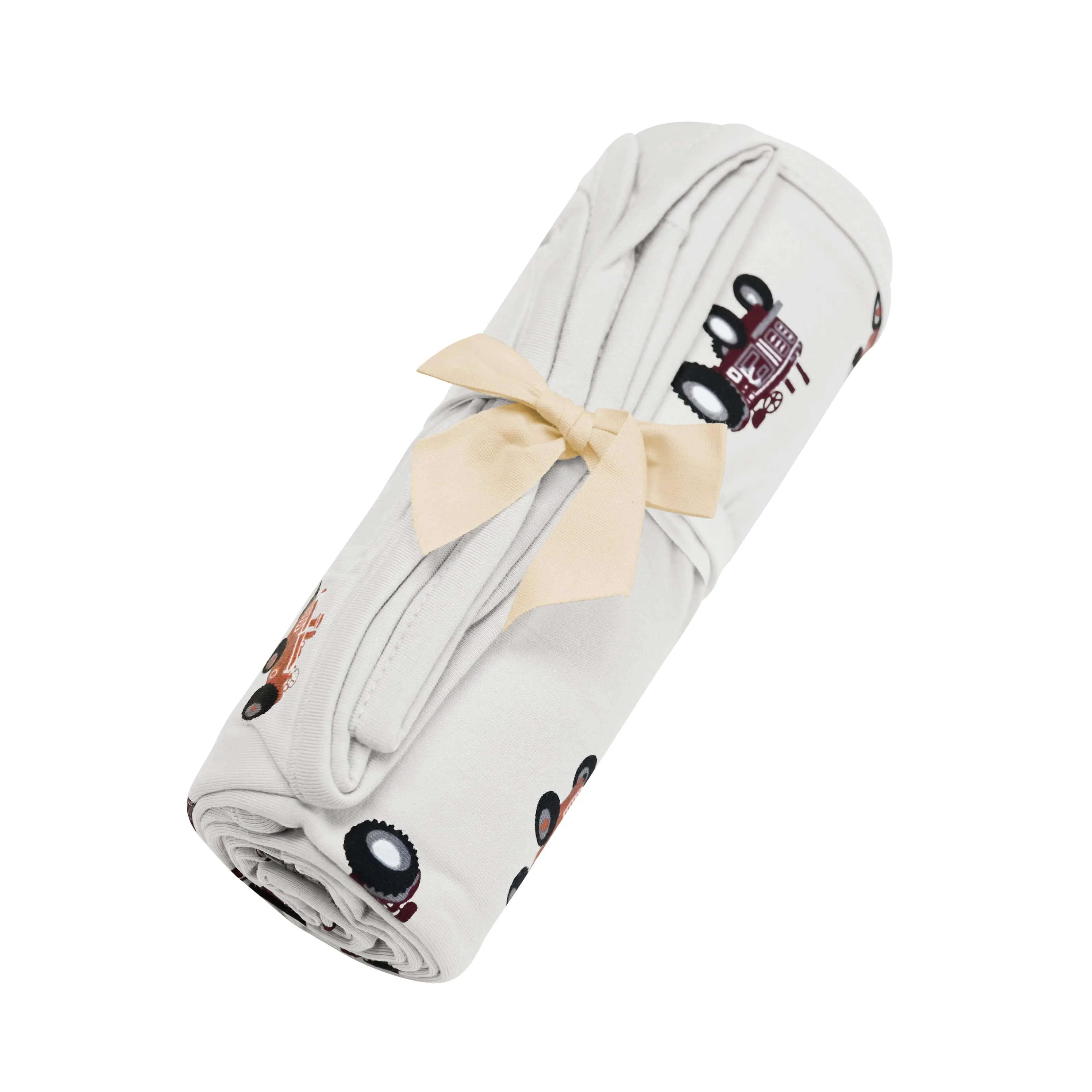 Swaddle Blanket in Tractor