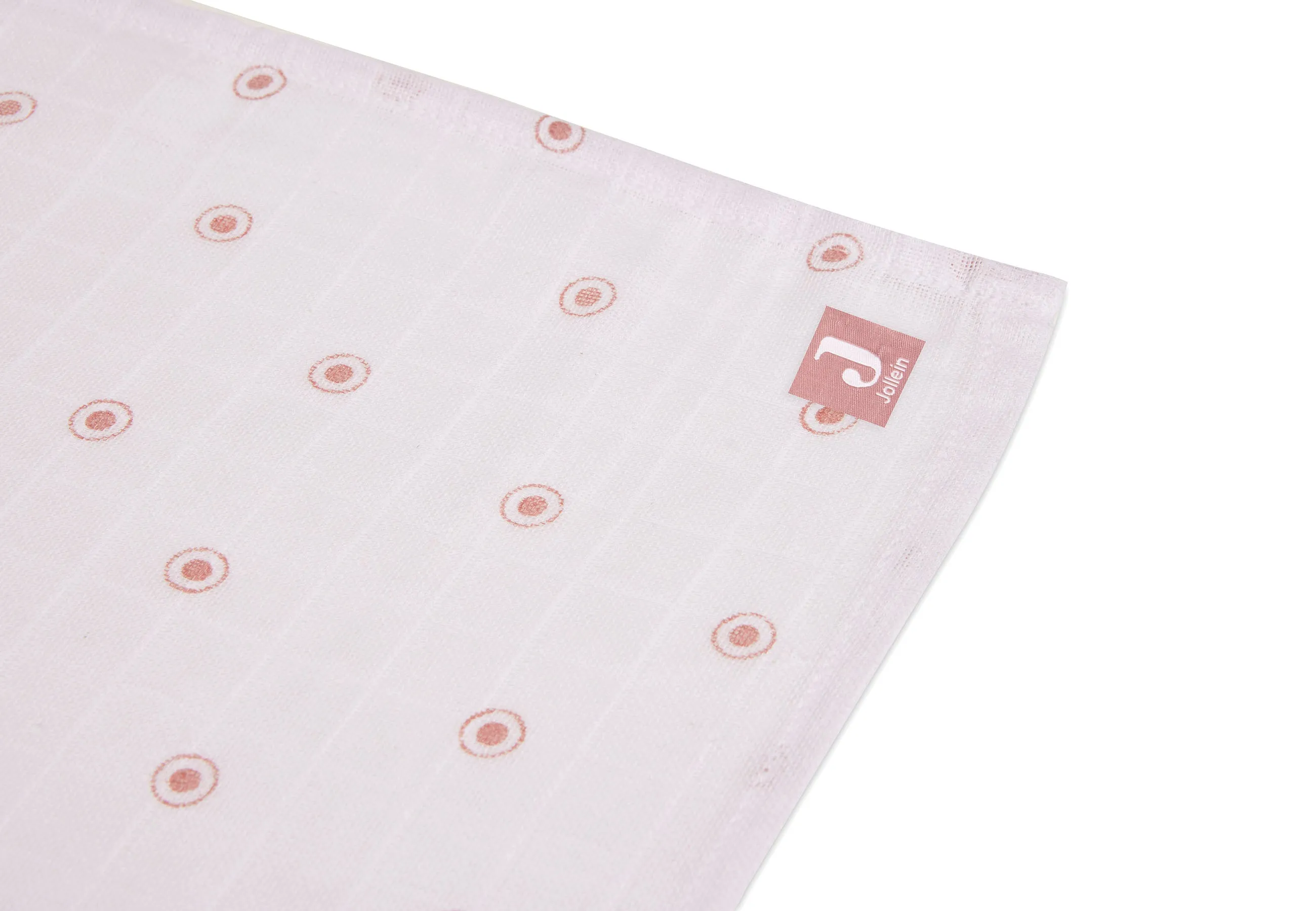 Swaddle Muslin 115x115cm Halo - Rosewood - GOTS