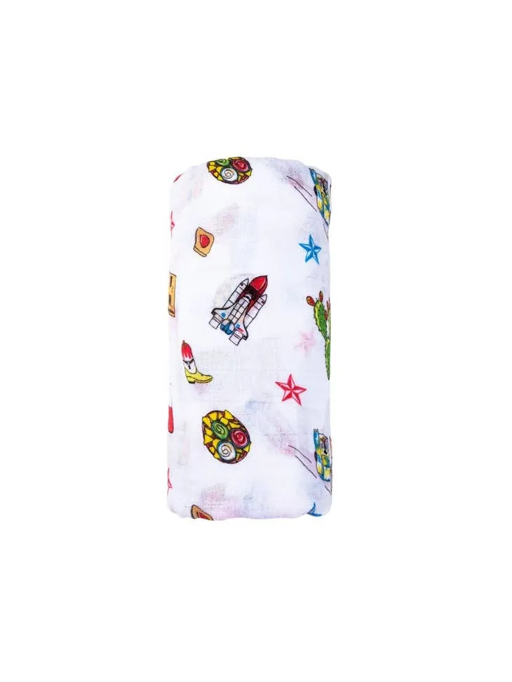 Texas Baby Swaddle Blanket