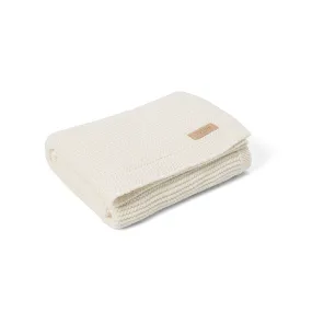 Tutti Bambini Chunky Knitted Baby Blanket - Fresh Cream