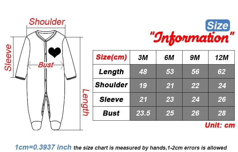 Unisex Baby Organic Cotton Snap Footed Sleep and Play Pajamas Long Sleeve Bodysuit for Newborn Boy and Girl