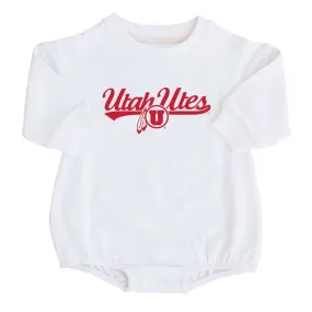 University of Utah | UU Graphic Sweatshirt Bubble Romper